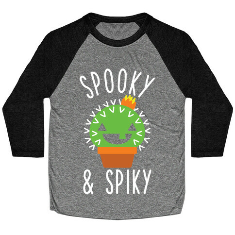 Spooky and Spiky Baseball Tee