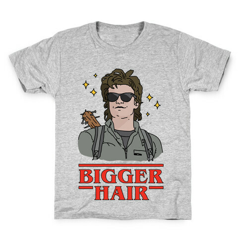 Bigger Hair Kids T-Shirt