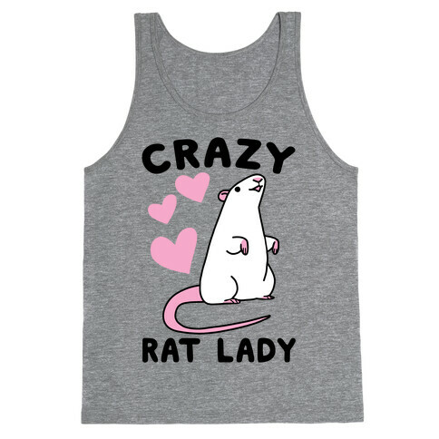Crazy Rat Lady Tank Top