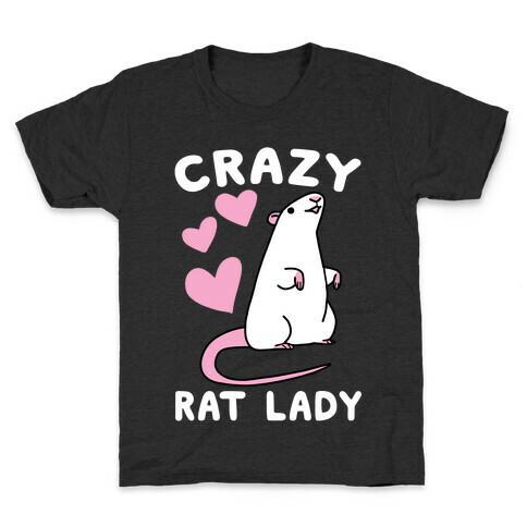 Crazy Rat Lady Kids T-Shirt