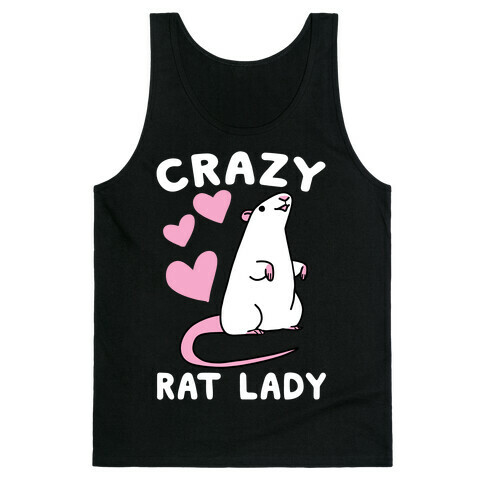 Crazy Rat Lady Tank Top