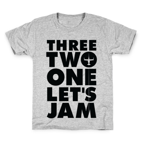Three Two One Let's Jam Cowboy Bebop Kids T-Shirt