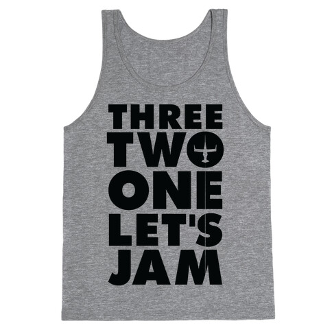 Three Two One Let's Jam Cowboy Bebop Tank Top