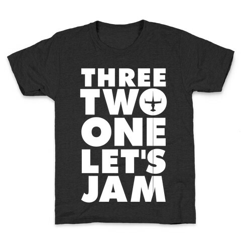 Three Two One Let's Jam Cowboy Bebop Kids T-Shirt