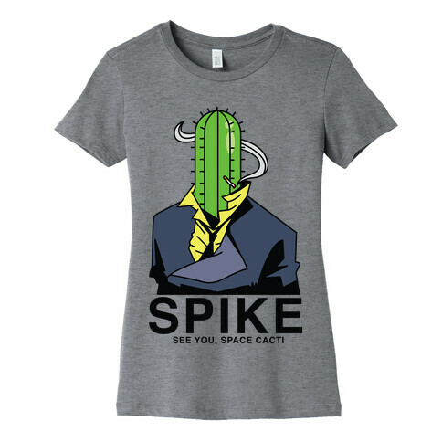 Spike Cactus Cowboy Bebop Womens T-Shirt