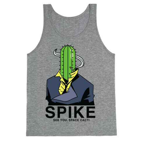 Spike Cactus Cowboy Bebop Tank Top