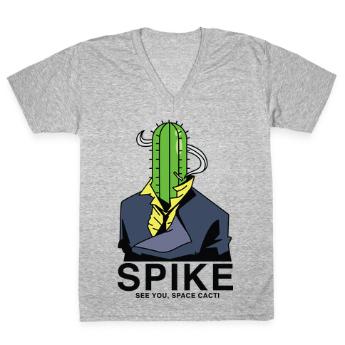 Spike Cactus Cowboy Bebop V-Neck Tee Shirt