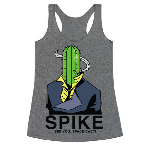 Spike Cactus Cowboy Bebop Racerback Tank Top