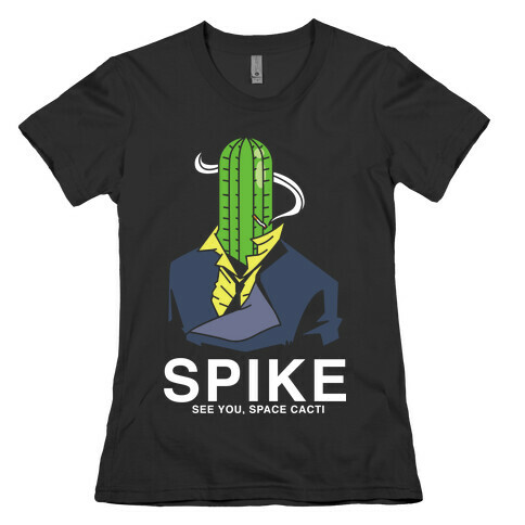 Spike Cactus Cowboy Bebop Womens T-Shirt