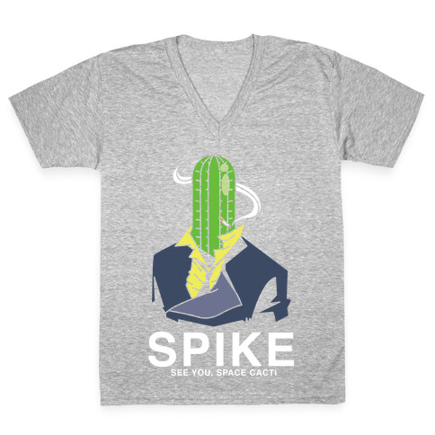 Spike Cactus Cowboy Bebop V-Neck Tee Shirt