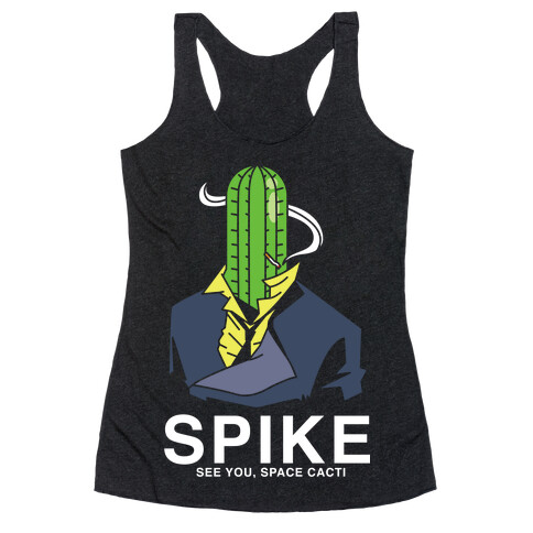Spike Cactus Cowboy Bebop Racerback Tank Top