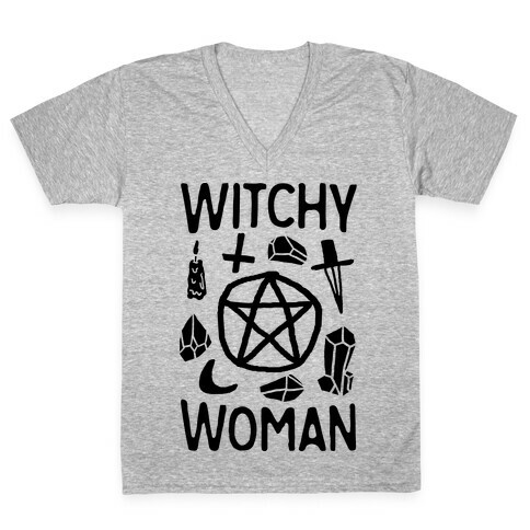 Witchy Woman V-Neck Tee Shirt