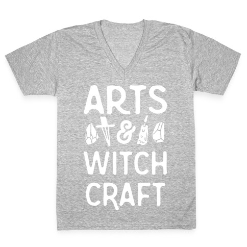 Arts And Witchcraft V-Neck Tee Shirt