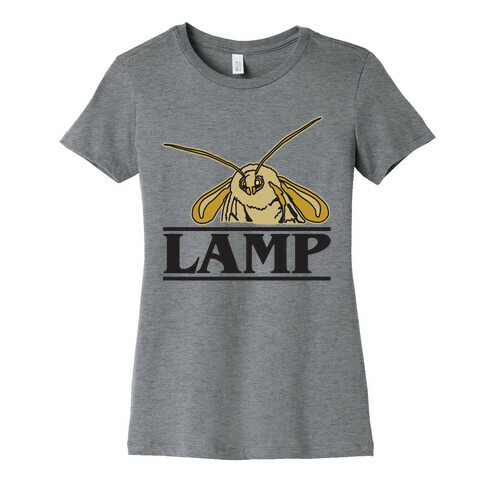 Lamp Moth Stranger Things Parody Womens T-Shirt