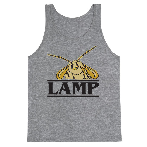 Lamp Moth Stranger Things Parody Tank Top