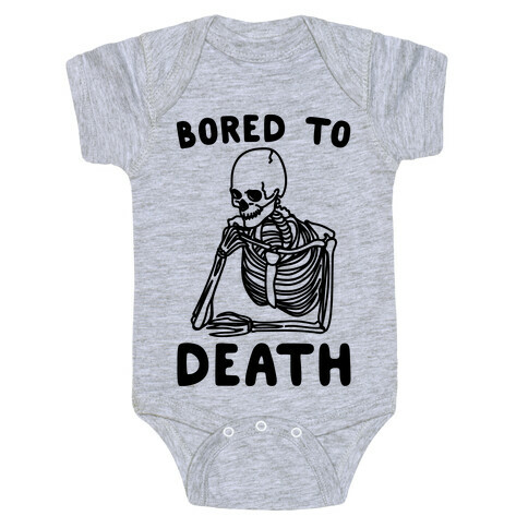 Bored To Death Baby One-Piece