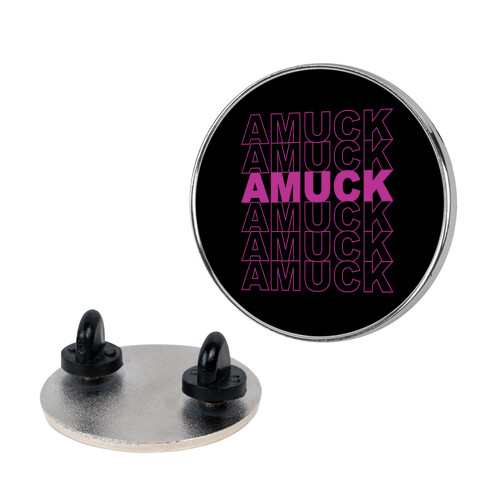 Amuck Amuck Amuck Thank You Hocus Pocus Parody Pin