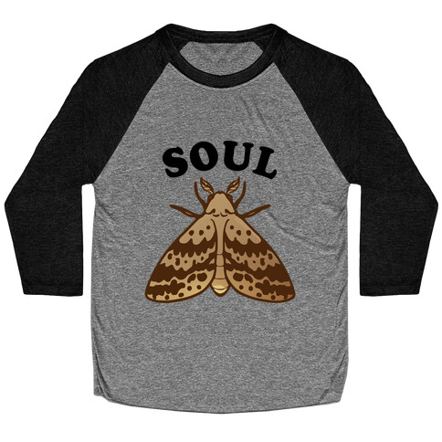 Moth & Lamp Soul Mates (1 of 2) Baseball Tee