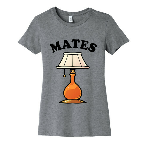 Moth & Lamp Soul Mates (2 of 2) Womens T-Shirt