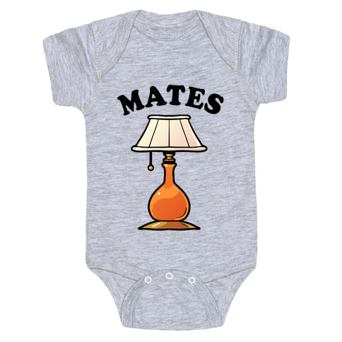 Moth & Lamp Soul Mates (2 of 2) Baby One-Piece