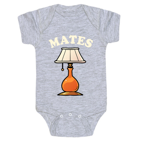 Moth & Lamp Soul Mates (2 of 2) Baby One-Piece