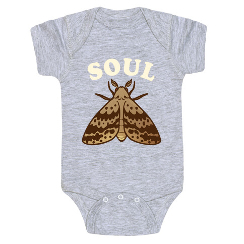 Moth & Lamp Soul Mates (1 of 2) Baby One-Piece
