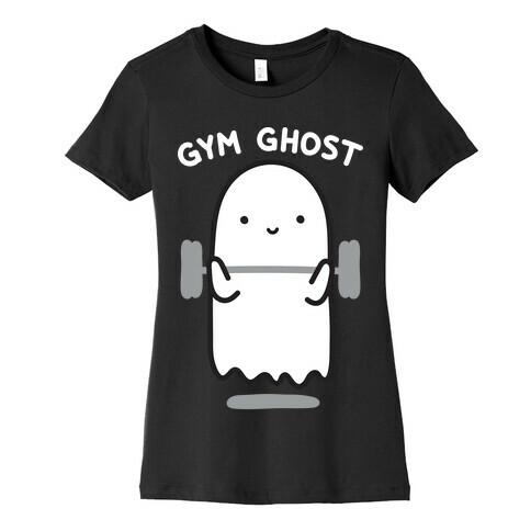 Gym Ghost Womens T-Shirt