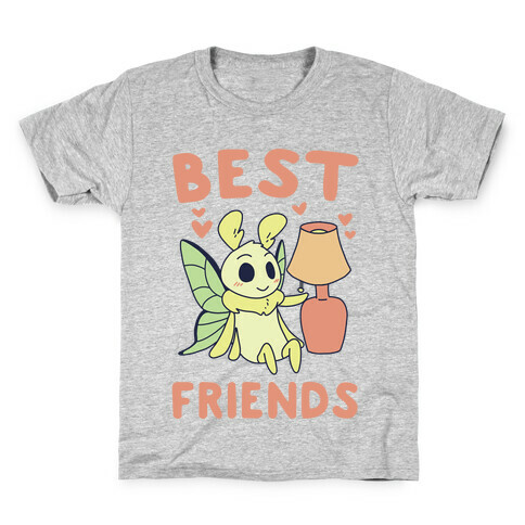 Best Friends - Moth and Lamp  Kids T-Shirt