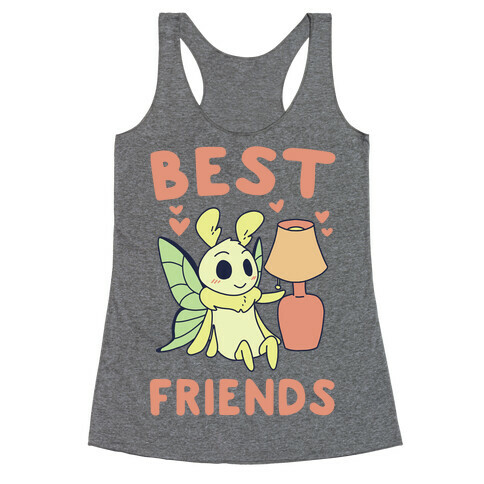 Best Friends - Moth and Lamp  Racerback Tank Top