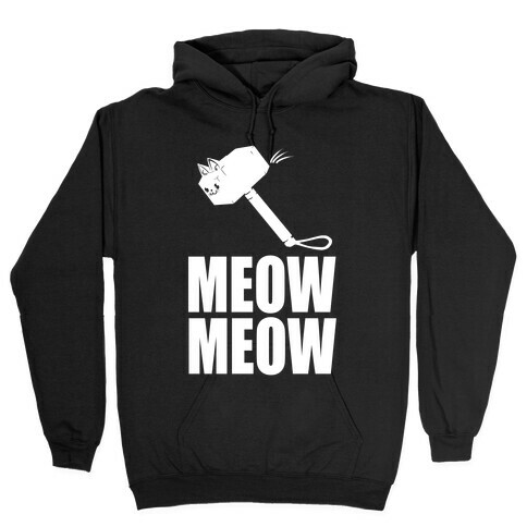 Meow Meow Hooded Sweatshirt