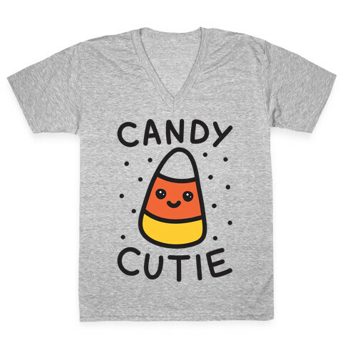 Candy Cutie Candy Corn V-Neck Tee Shirt