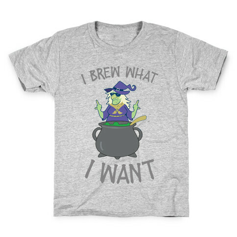 I Brew What I want Kids T-Shirt