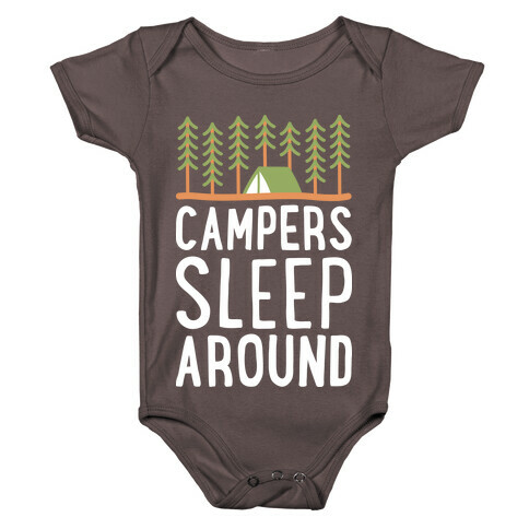 Campers Sleep Around Baby One-Piece