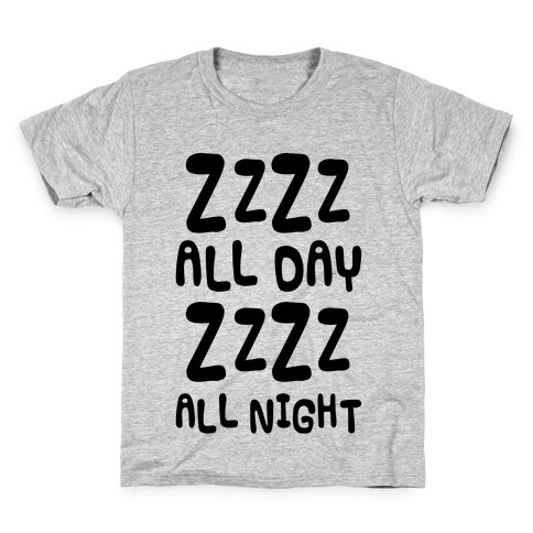 ZzZz All Day Kids T-Shirt
