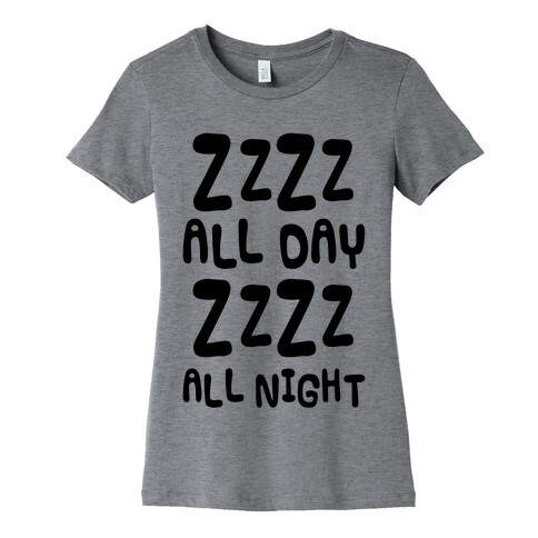 ZzZz All Day Womens T-Shirt