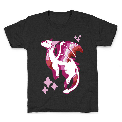 Lesbian Pride Dragon Kids T-Shirt