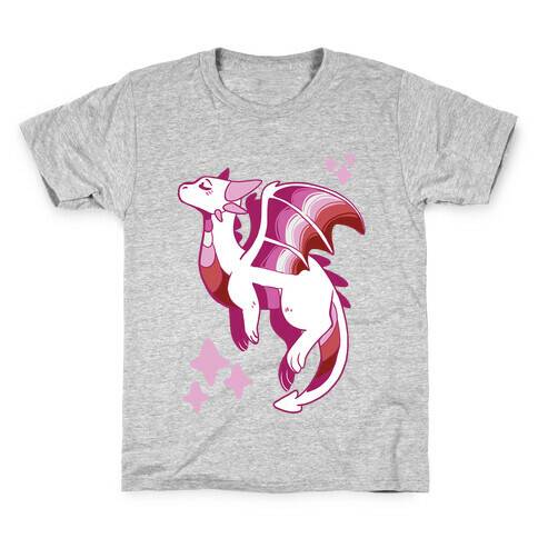 Lesbian Pride Dragon Kids T-Shirt