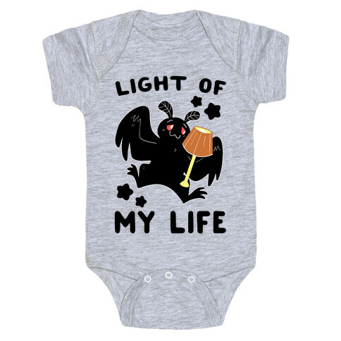 Light of my Life - Mothman and Lamp Baby One-Piece