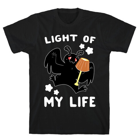 Light of my Life - Mothman and Lamp T-Shirt