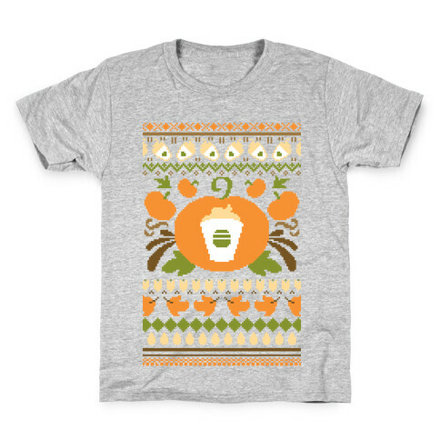 Ugly Pumpkin Spice Sweater Kids T-Shirt