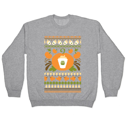 Ugly Pumpkin Spice Sweater Pullover