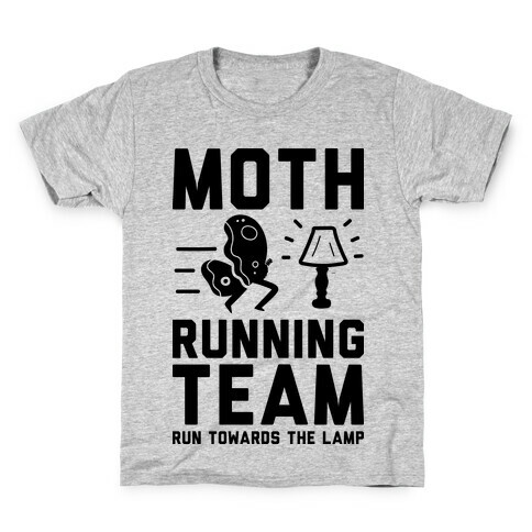 Moth Running Team Kids T-Shirt