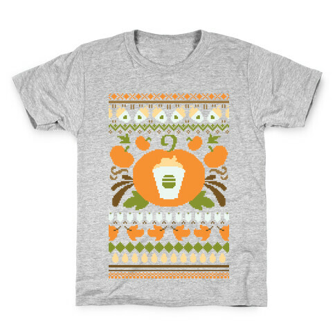 Ugly Pumpkin Spice Sweater Kids T-Shirt