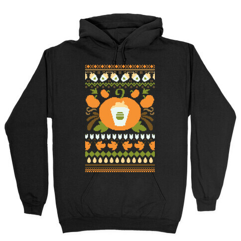 Ugly Pumpkin Spice Sweater Hooded Sweatshirt