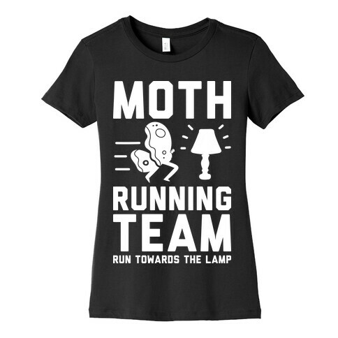 Moth Running Team Womens T-Shirt