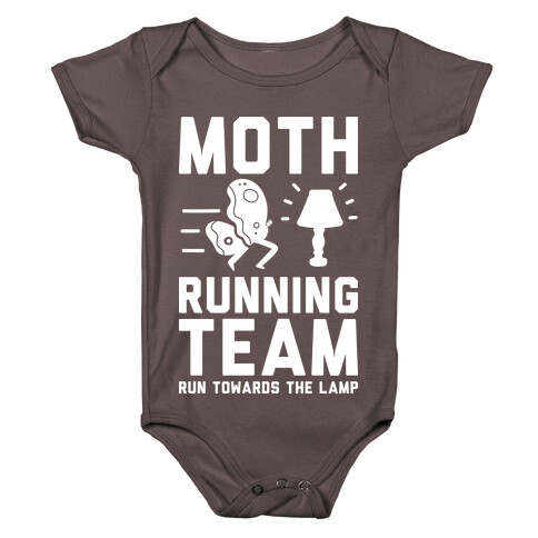 Moth Running Team Baby One-Piece