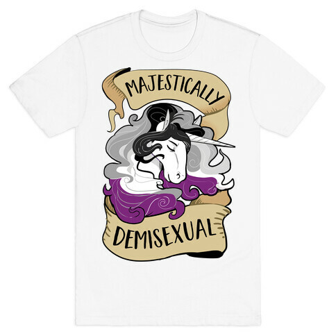 Majestically Demisexual Unicorn T-Shirt