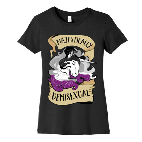 Majestically Demisexual Womens T-Shirt