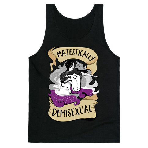 Majestically Demisexual Tank Top