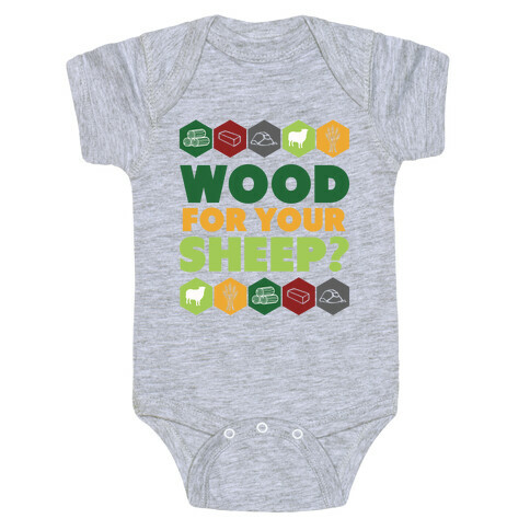 Wood For Your Sheep? Baby One-Piece